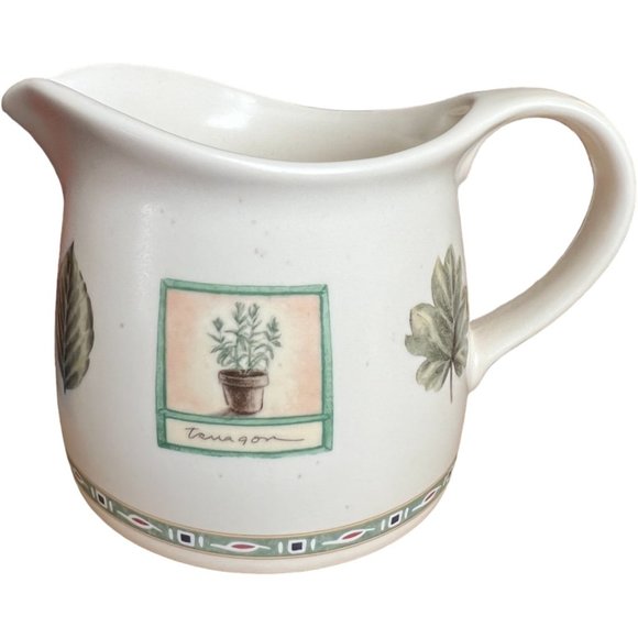 2 items: Vtg PFLATZGRAFF "Naturewood" Stoneware Gravy Boat and Creamer Retired - Picture 4 of 13